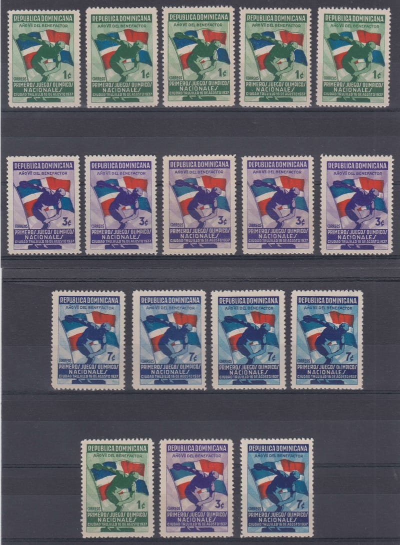 Dominican Republic 1937 — National Olympic Games