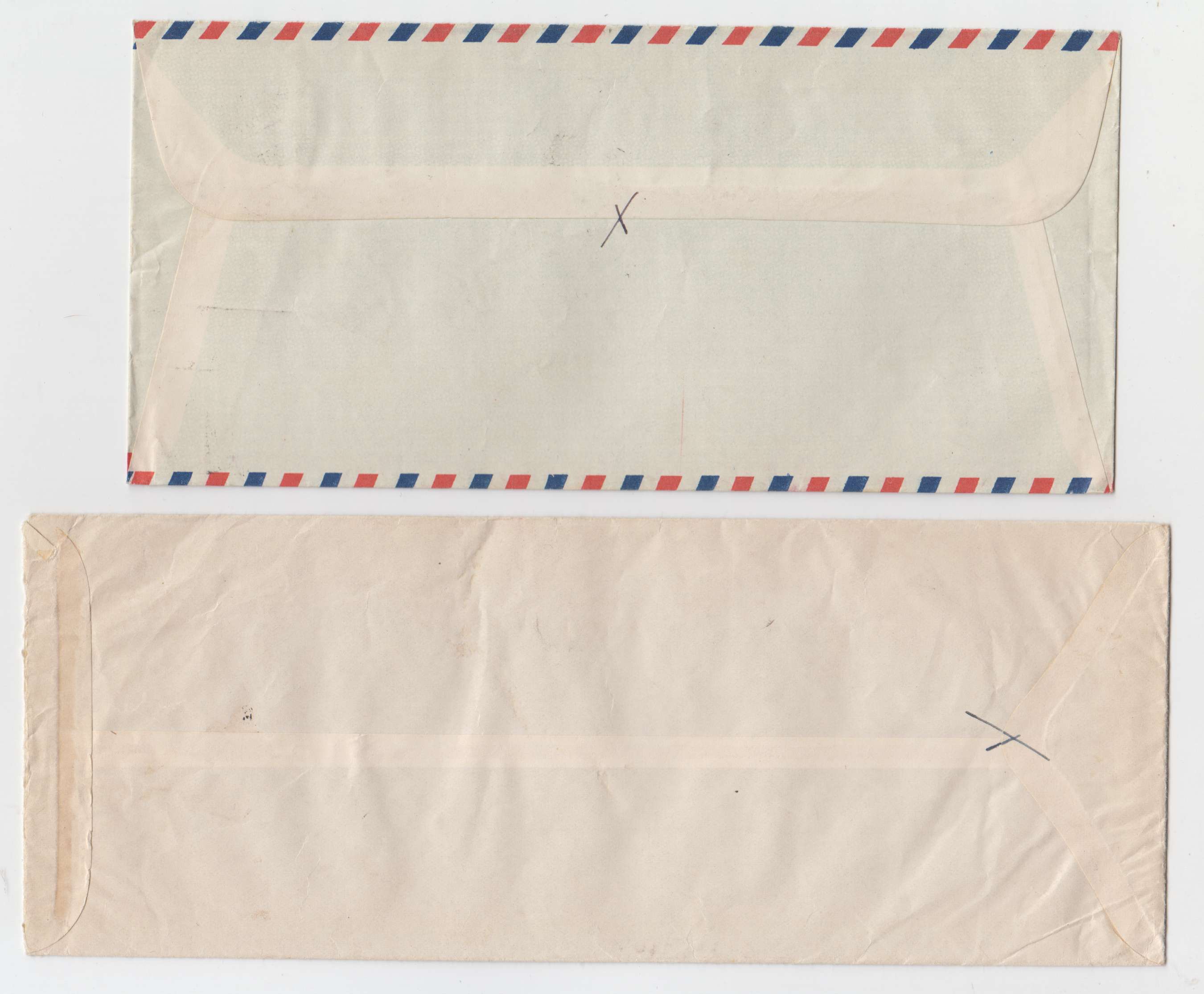 Japan 1955 — Better group of 10 covers with domestic & air covers to USA with Scott 616, 619, 620,…