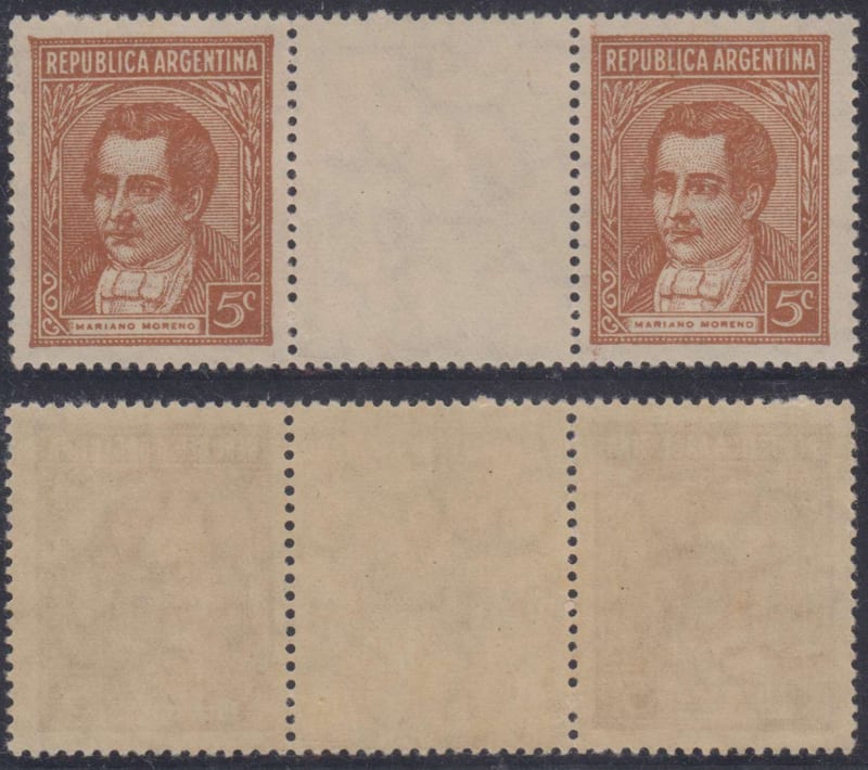 Argentina 1935 — Scott 427 variety