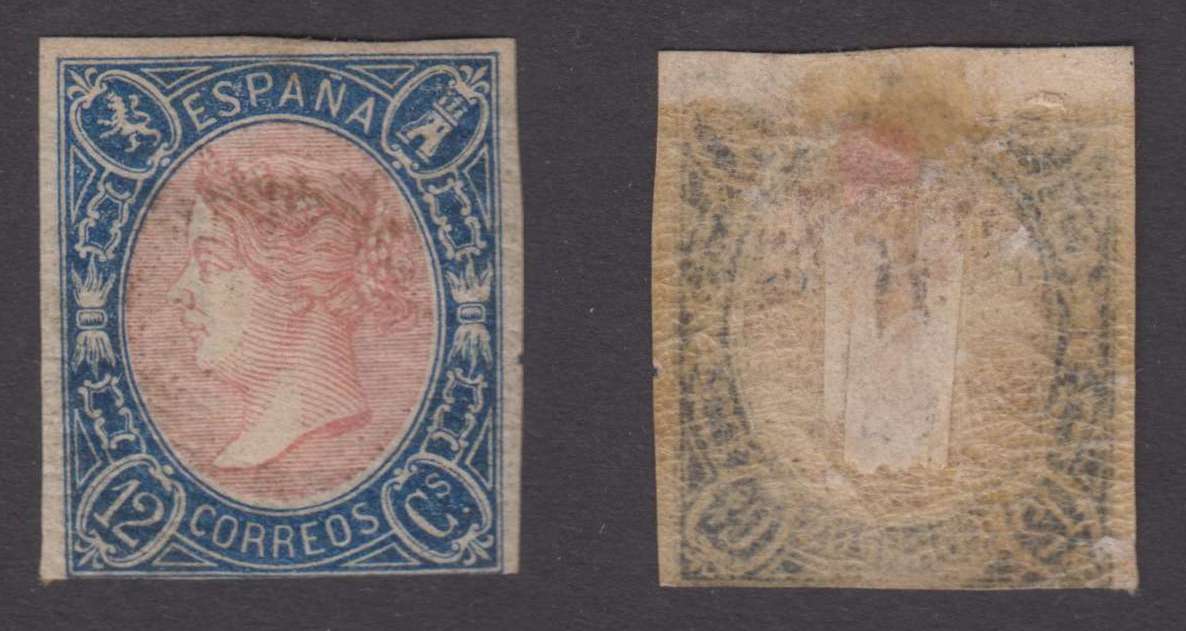 Spain 1865 — Scott 69