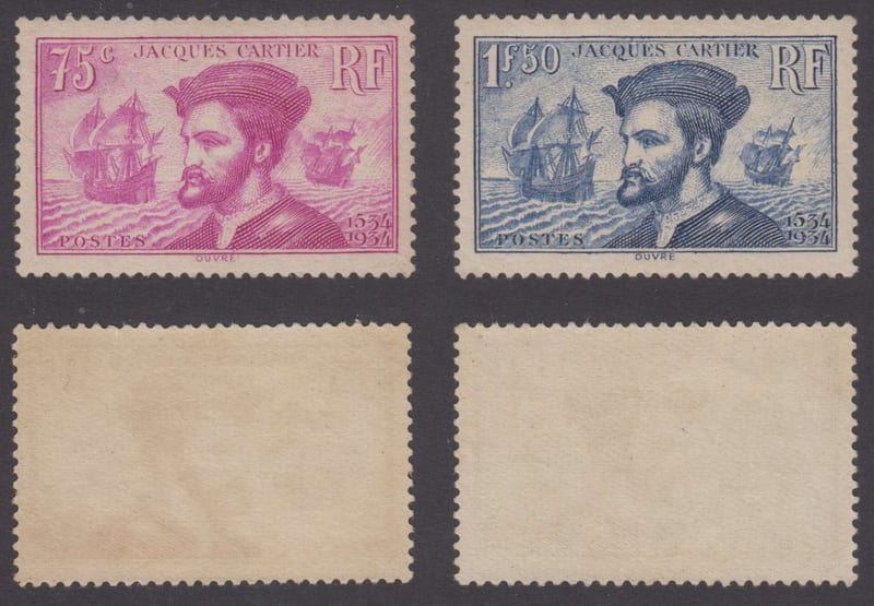 France 1934 — Scott 296 & 297