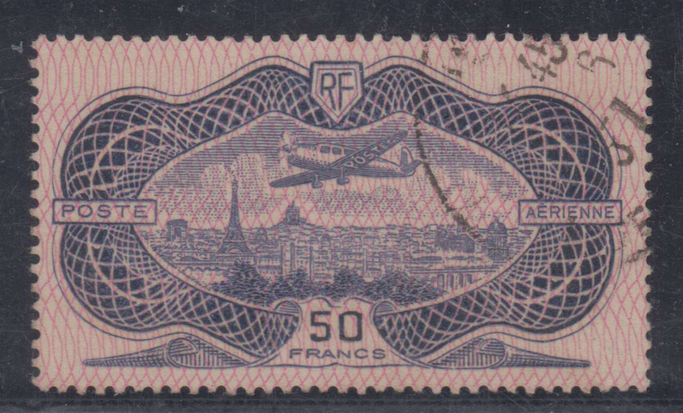France 1936 — Monoplane over Paris