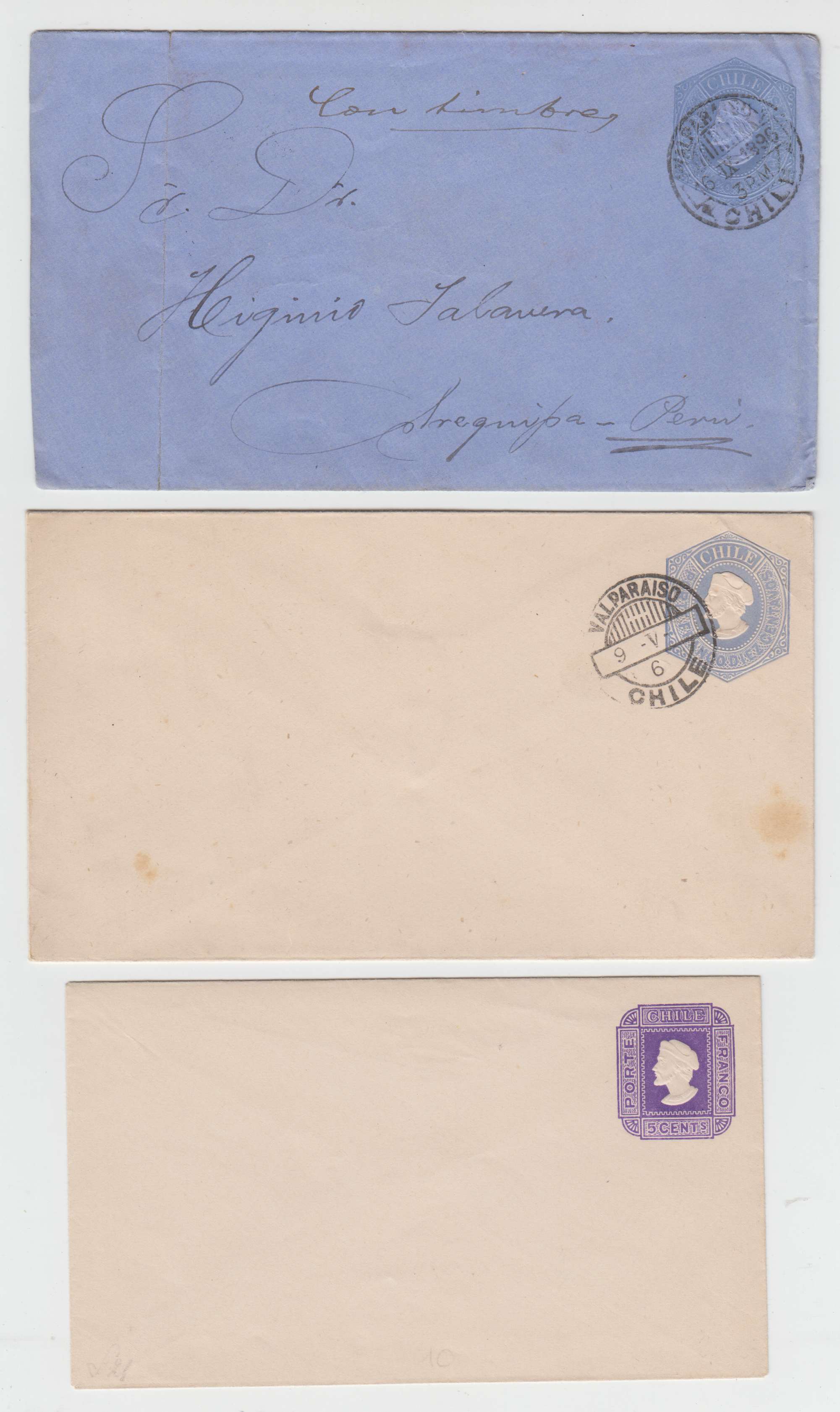 Chile 1892 — Columbus