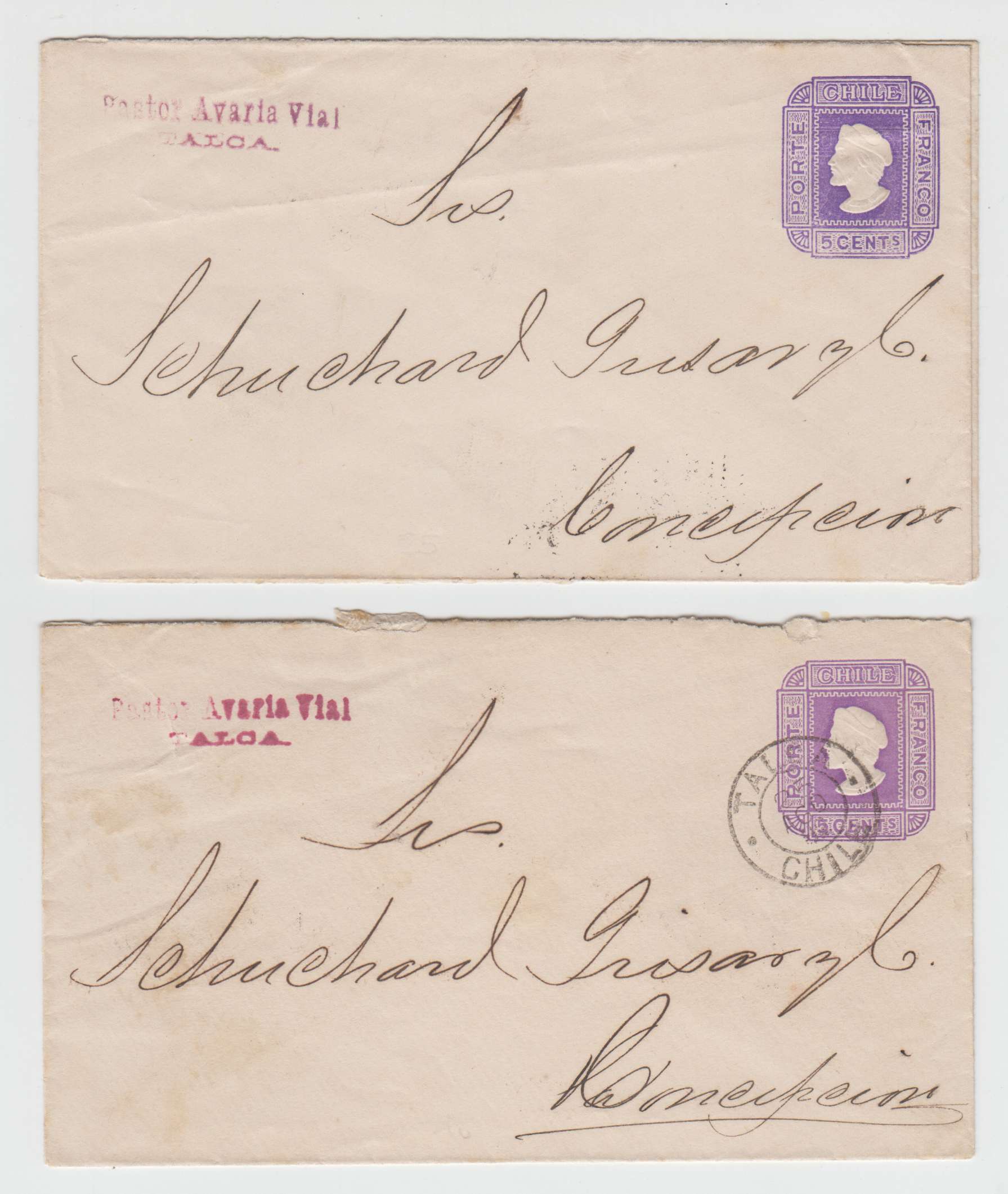 Chile 1892 — Columbus