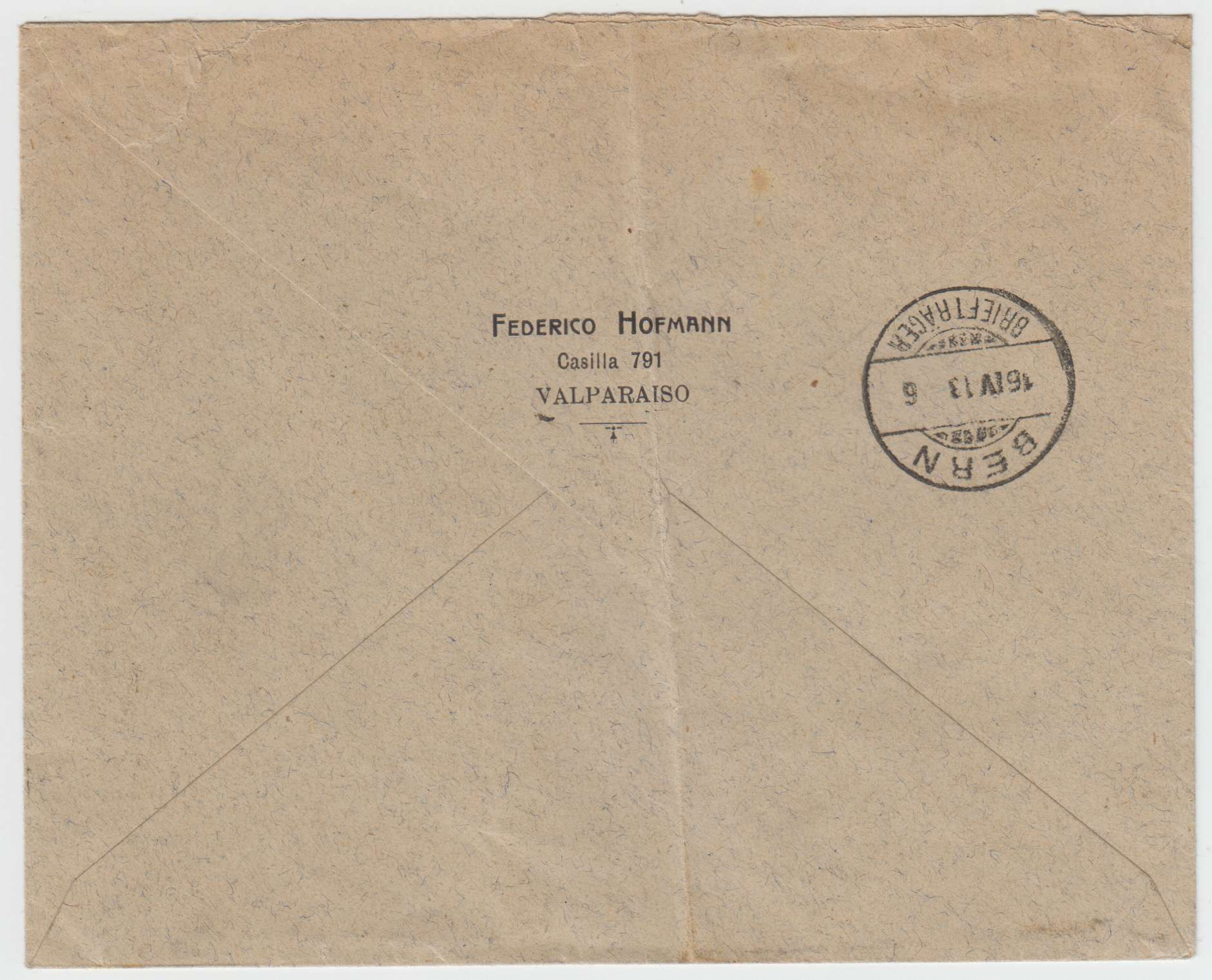 Chile 1890 — Group of 12 covers