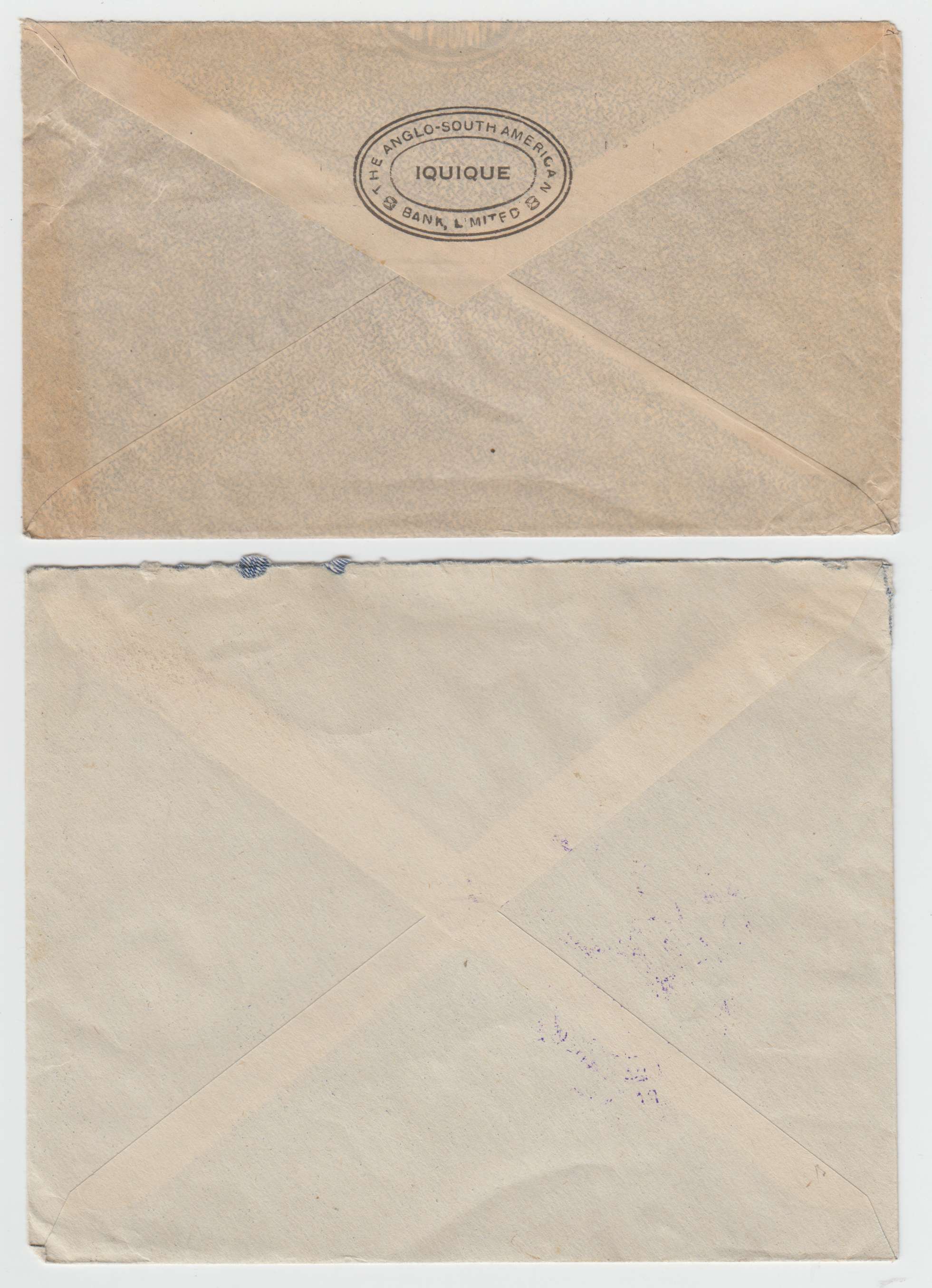 Chile 1916 — Group of 10 covers to Switzerland, Germany or USA with better cancels, rates, etc