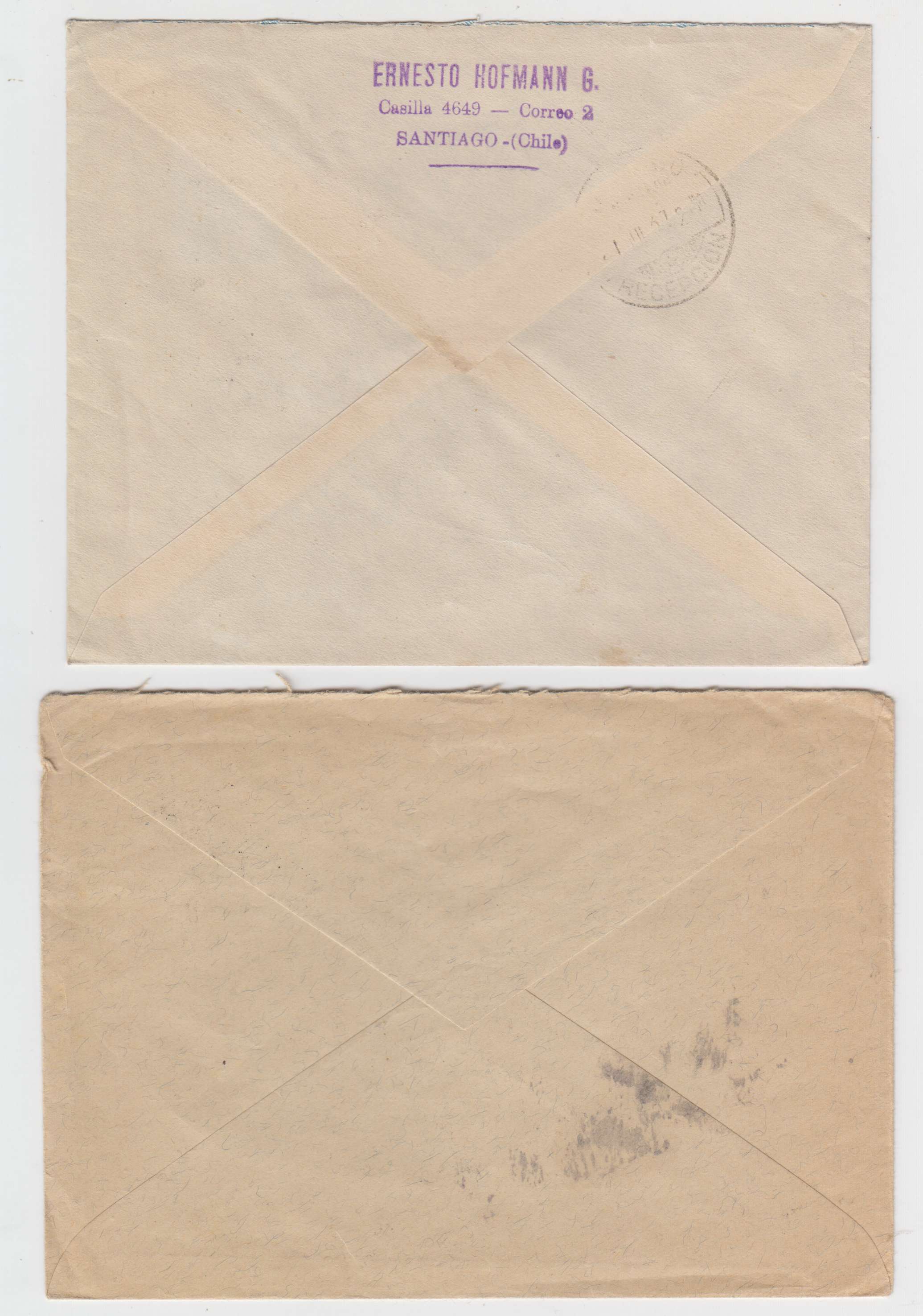 Chile 1933 — Better collection of 17 covers to Germany Switzerland or GB including surface, R-covers,…
