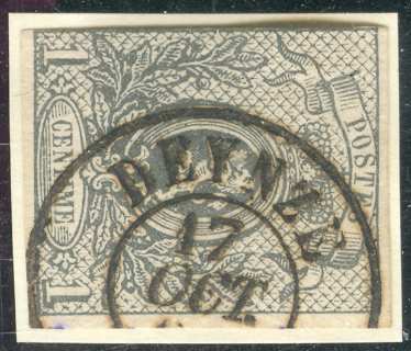 Belgium — Scott 23 used by neat Reynze cds