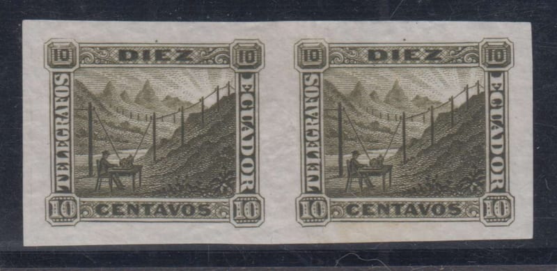 Ecuador 1893 — Telegraph
