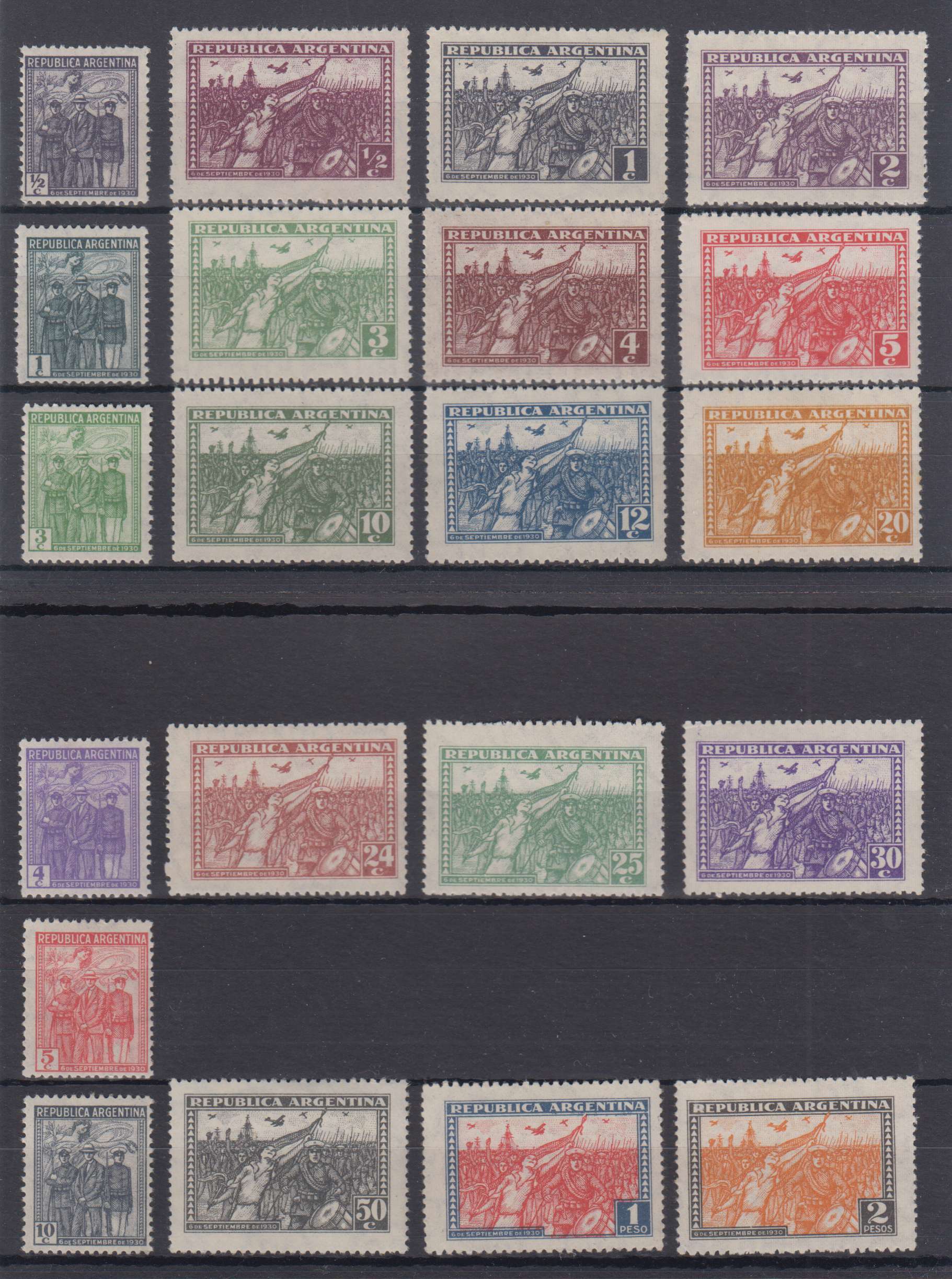 Argentina 1930 — Revolution issue