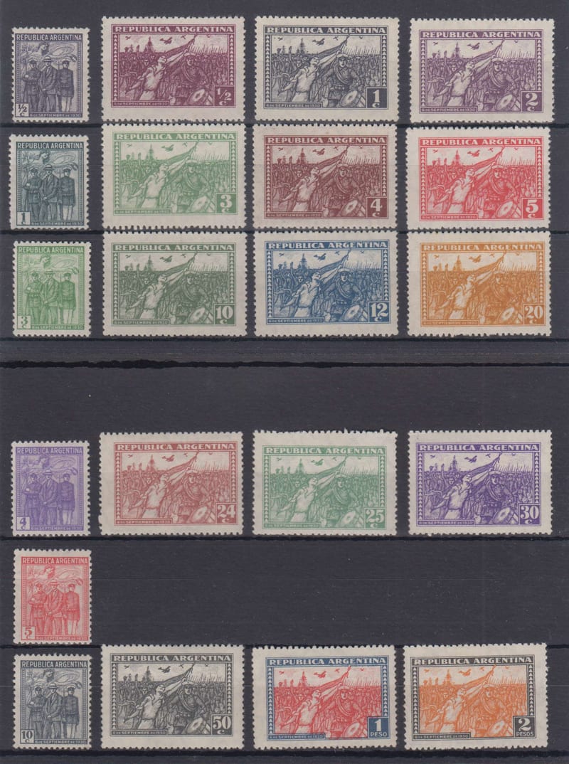 Argentina 1930 — Revolution issue