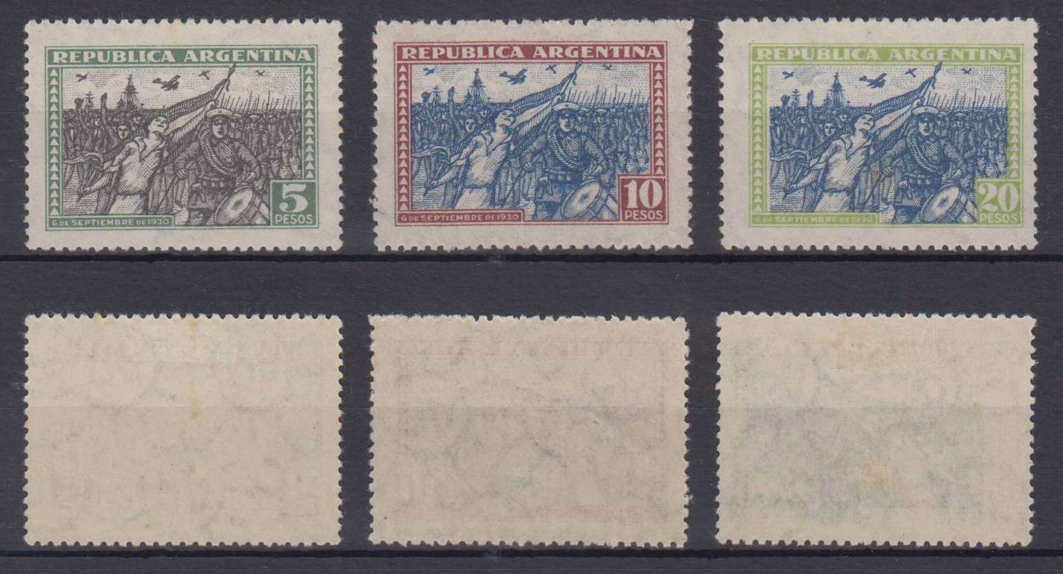 Argentina 1930 — Revolution issue