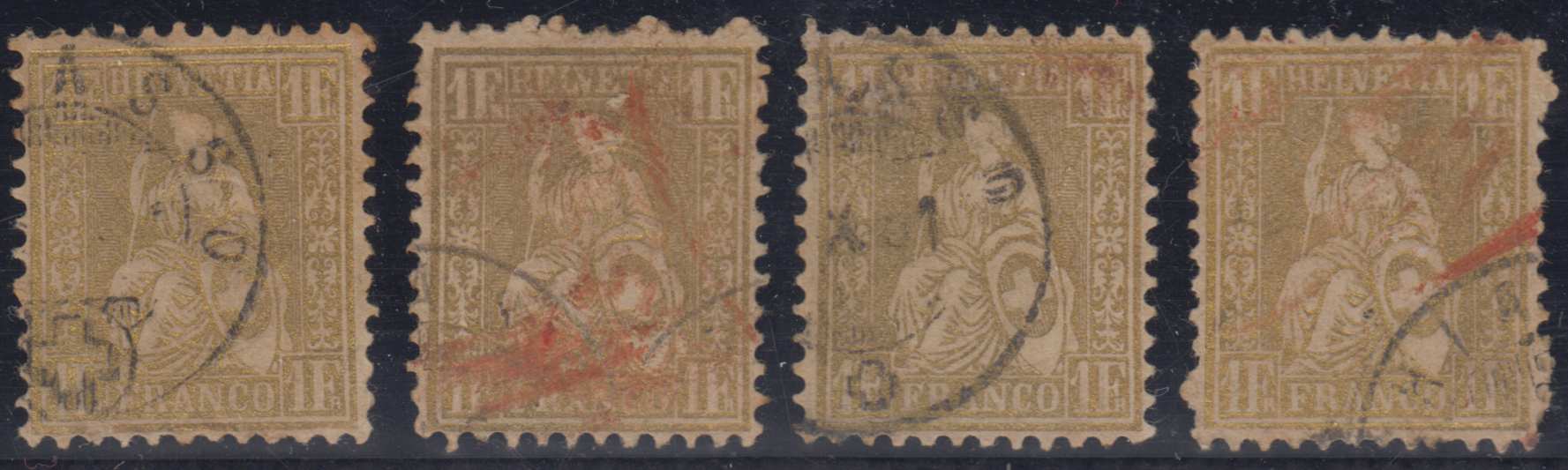 Switzerland — Scott 50