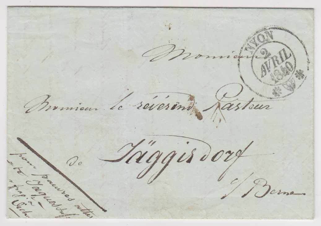 Switzerland 1840 — Prestamp