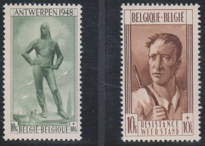 Belgium — Scott B460-b461
