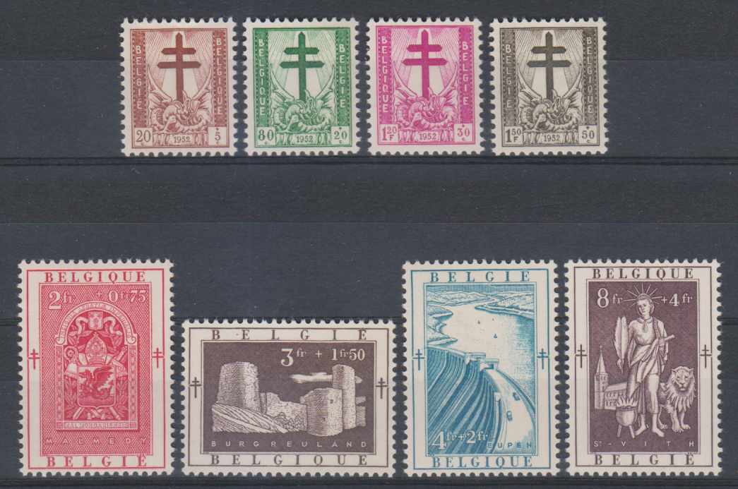 Belgium — Scott B523-b530