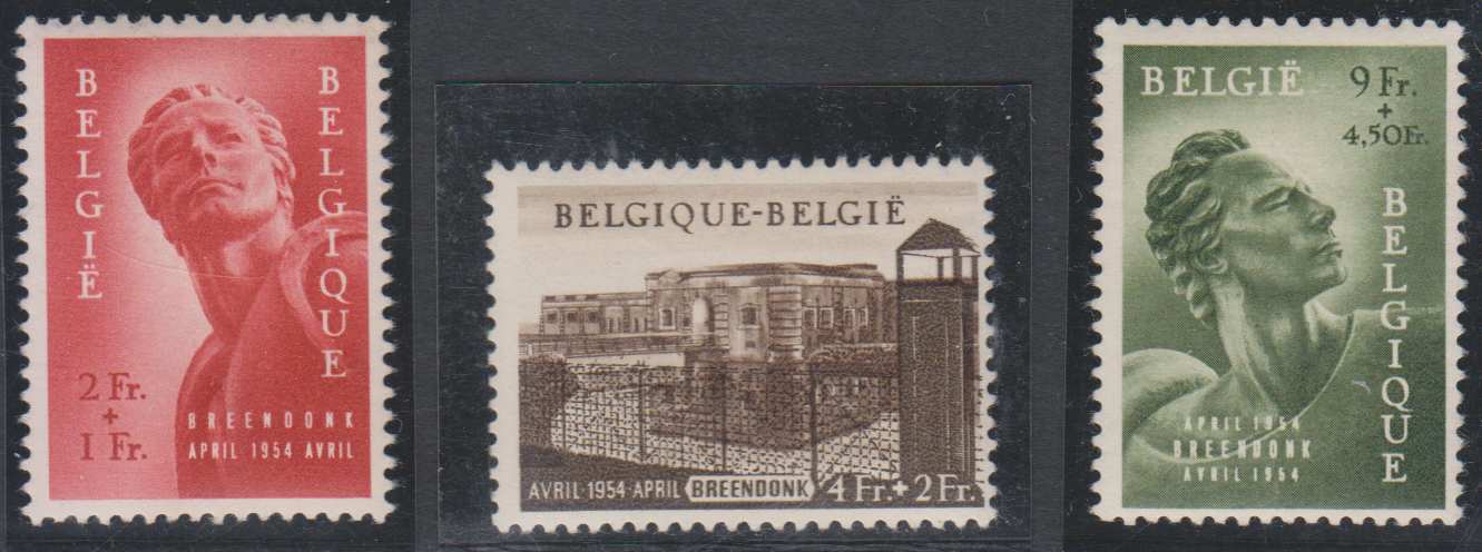 Belgium — Scott B558-b560