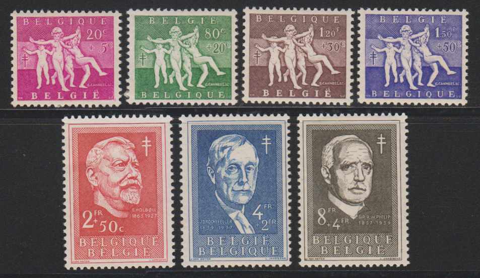 Belgium — Scott B579-b585
