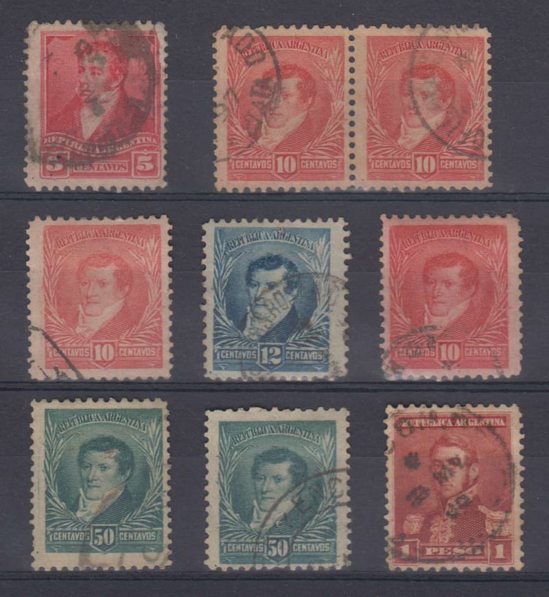 Argentina 1895 — Watermark 85