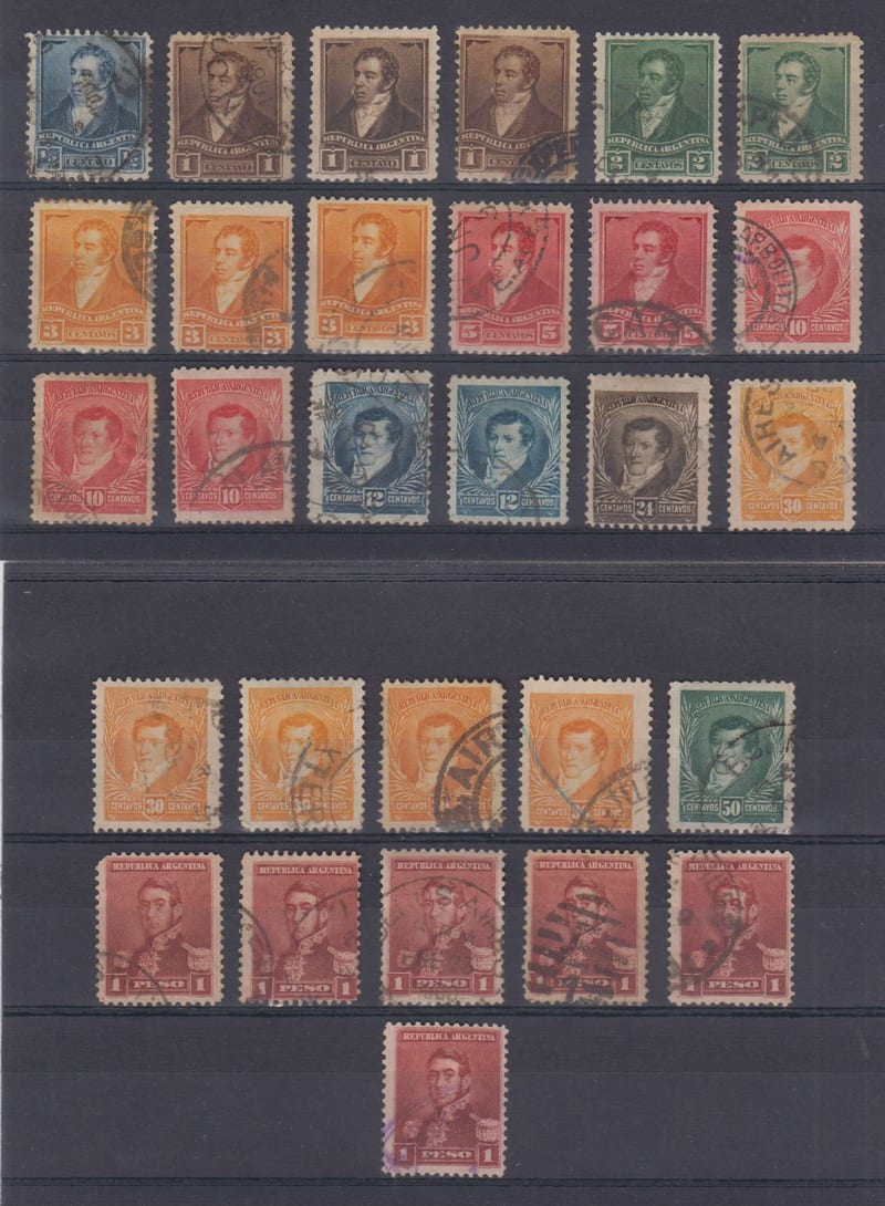 Argentina 1896 — Watermark 86