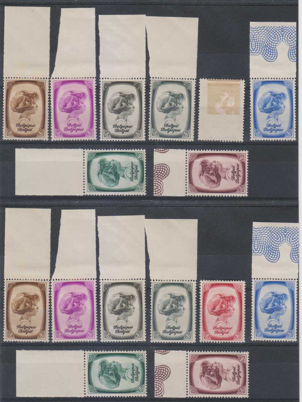 Belgium — Scott B225-b232