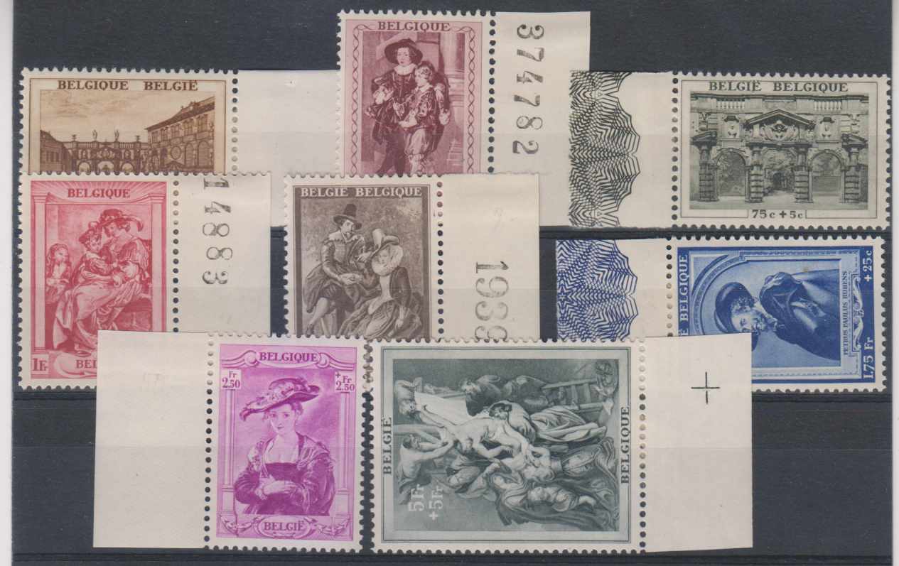 Belgium — Scott B241-b248