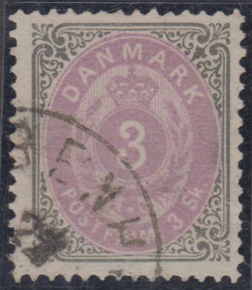 Denmark — Scott 17 used by Kjobenhavn corner cds