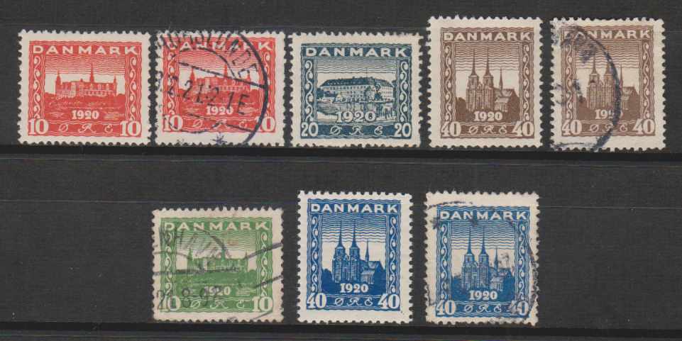 Denmark — Scott 156-160