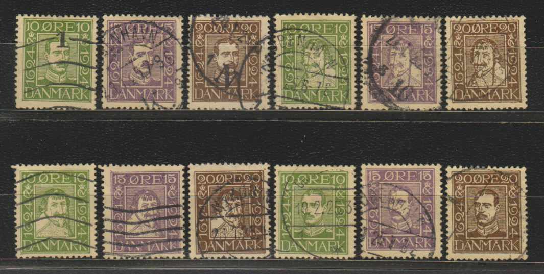 Denmark — Scott 164-175