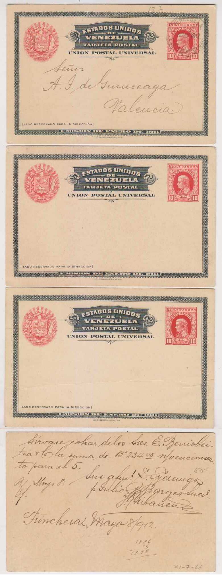 Venezuela 1911 — H & G 17