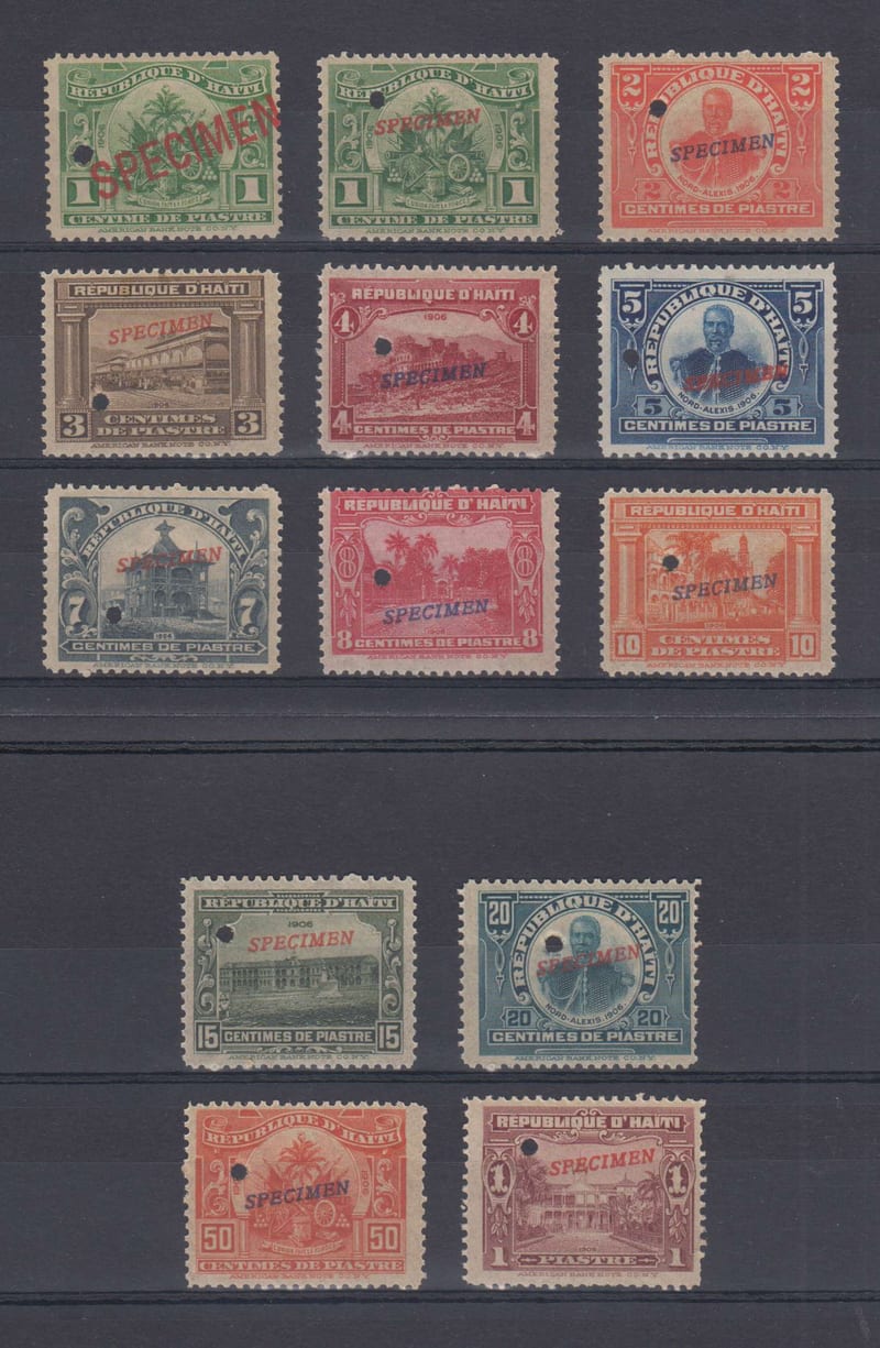 Haiti 1906 — issue for foreign postage