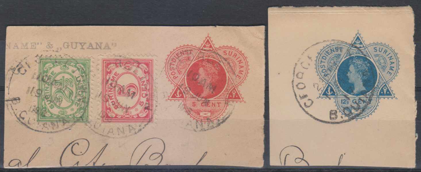 Netherlands 1918 — Used IN British Guiana