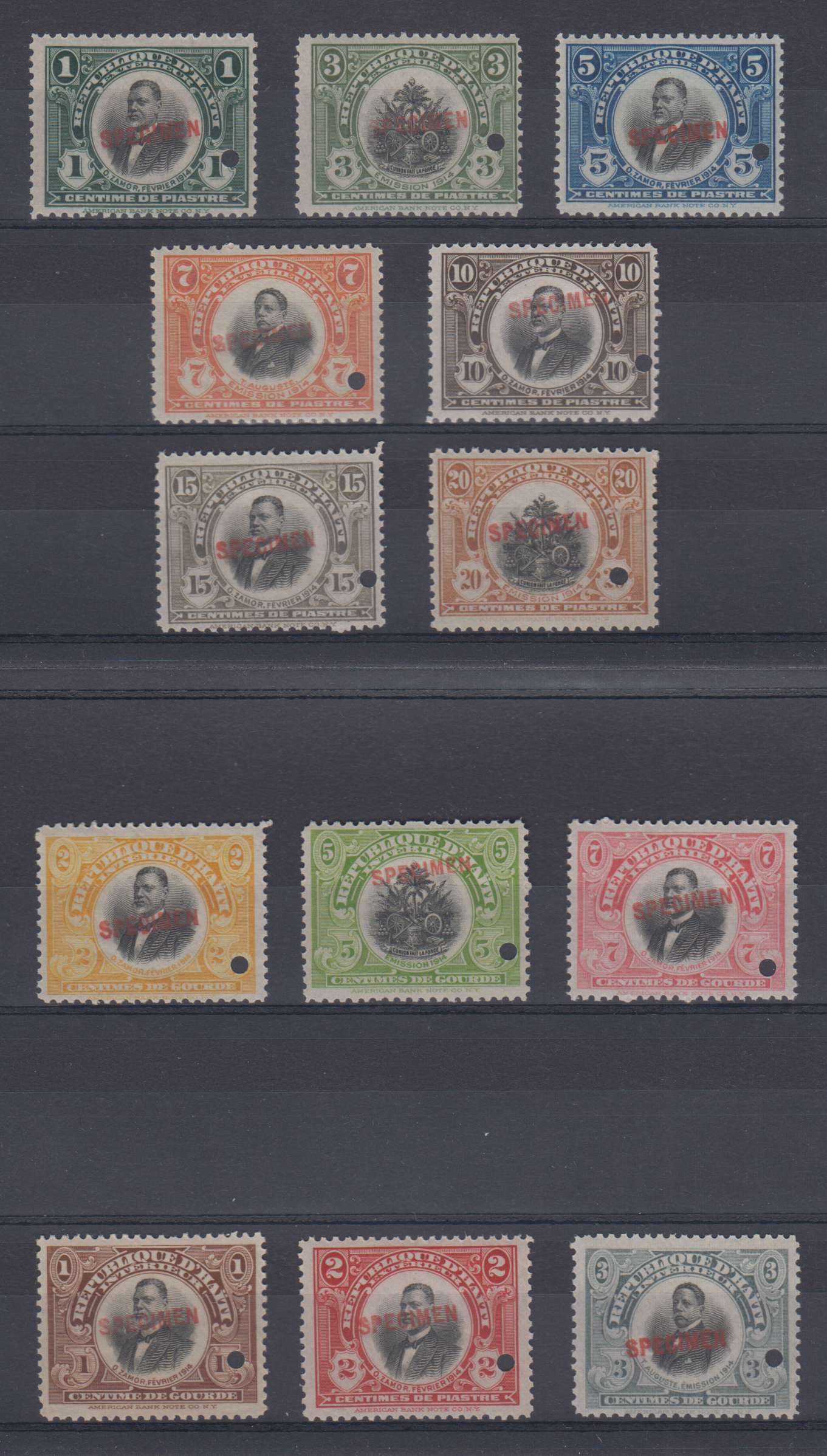 Haiti 1915 — Unissued