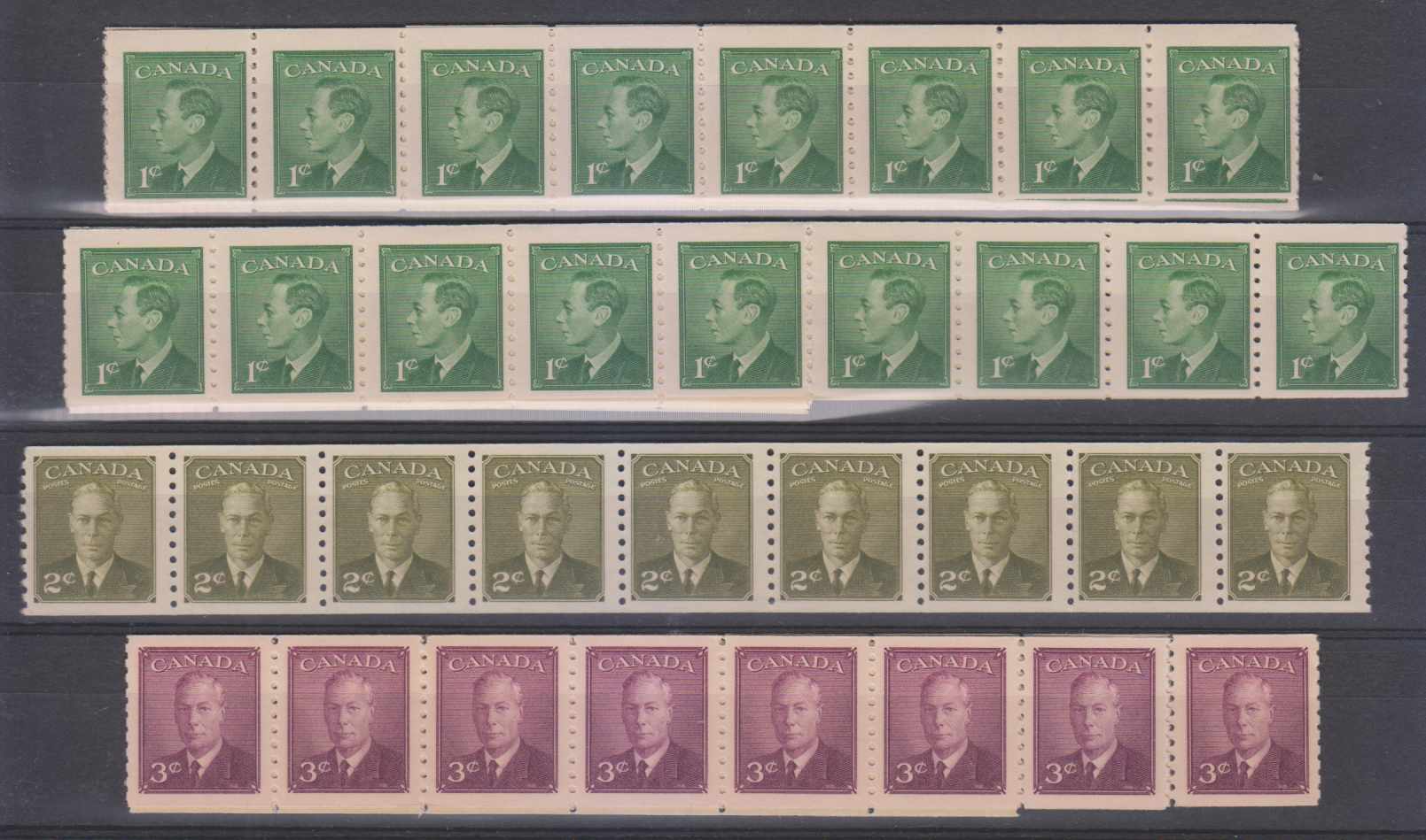 Canada 1950 — Scott 297-299