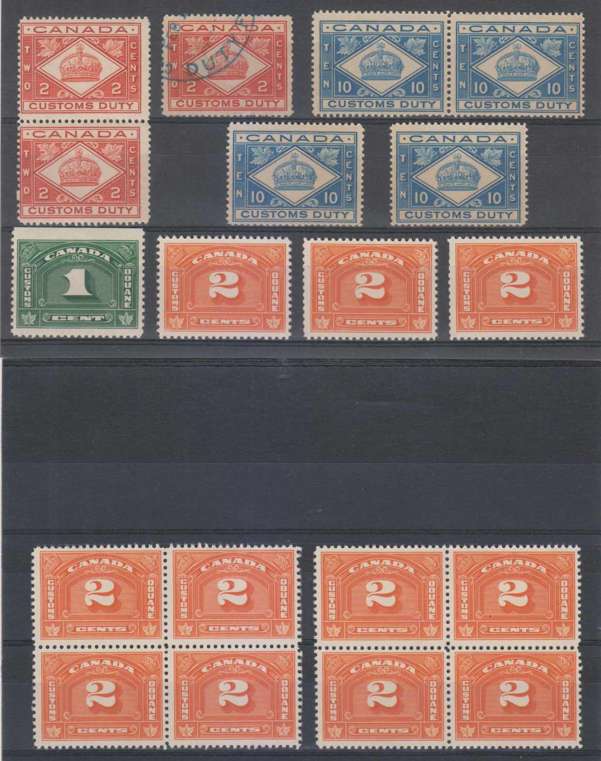 Canada 1912 — Revenues