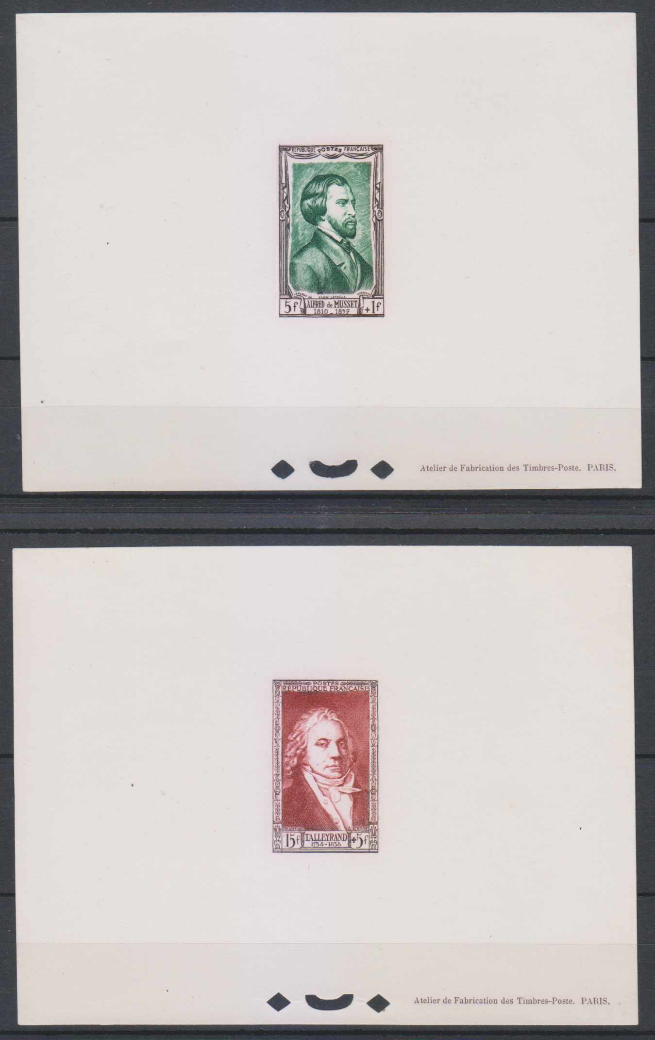 France 1951 — Scott B235 & B262