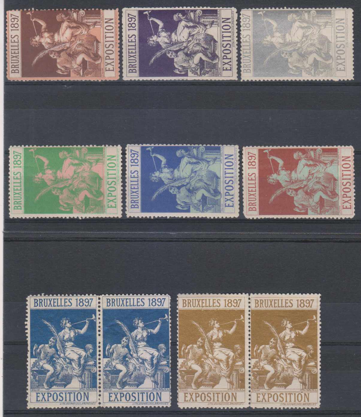 Belgium 1897 — Cinderella