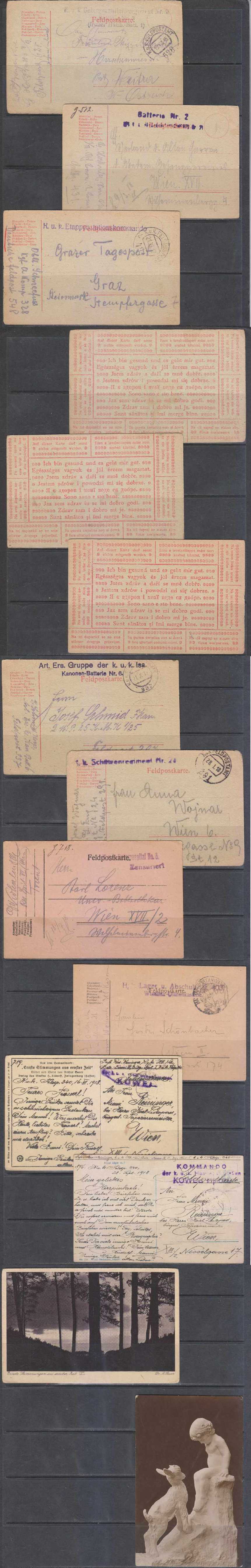 Austria 1917 — Field Post Wwi