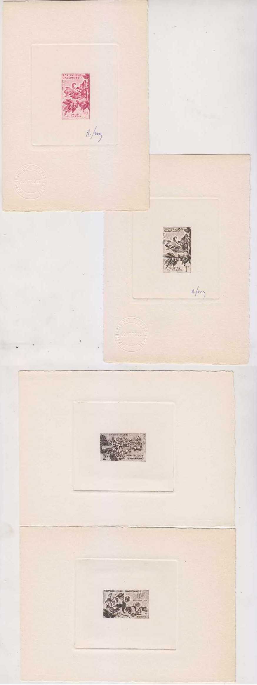 Gabon 1961 — Flowers