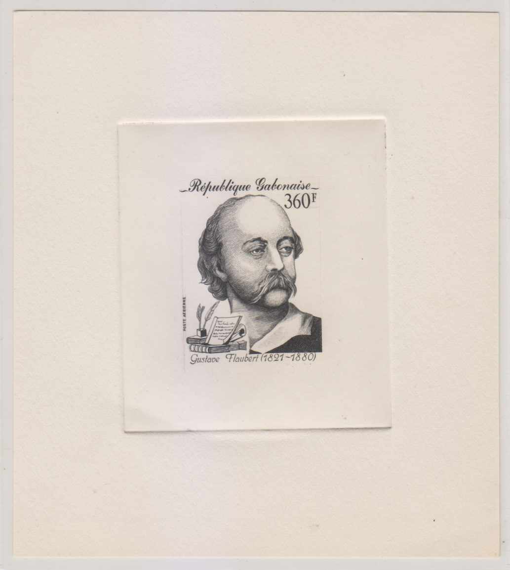 Gabon 1980 — Gustave Flaubert