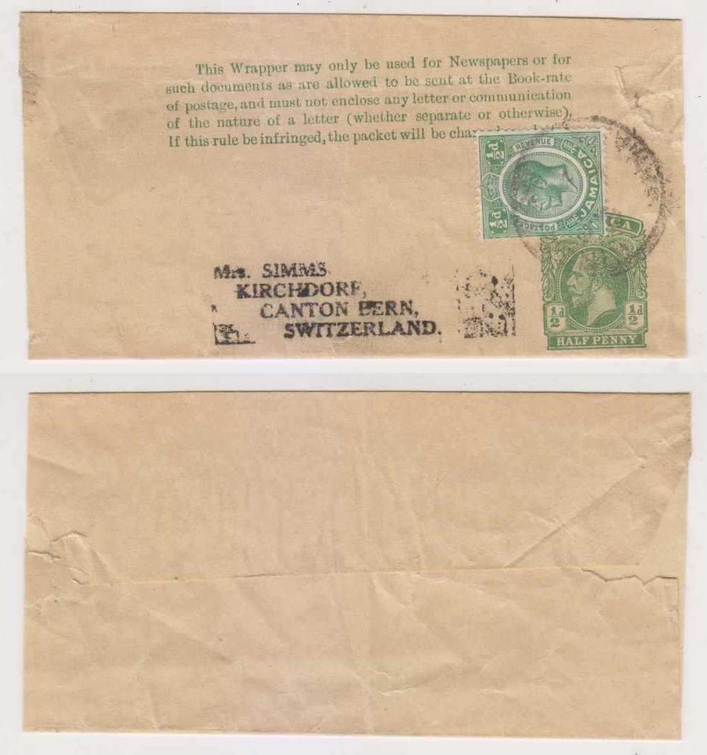 Jamaica 1912 — Wrapper