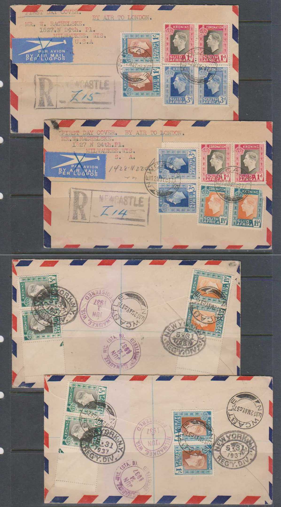 South Africa 1937 — May12