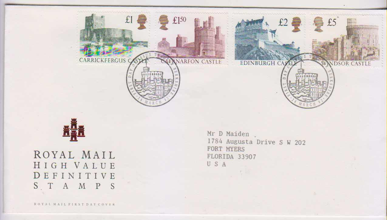 Great Britain 1992 — March 24