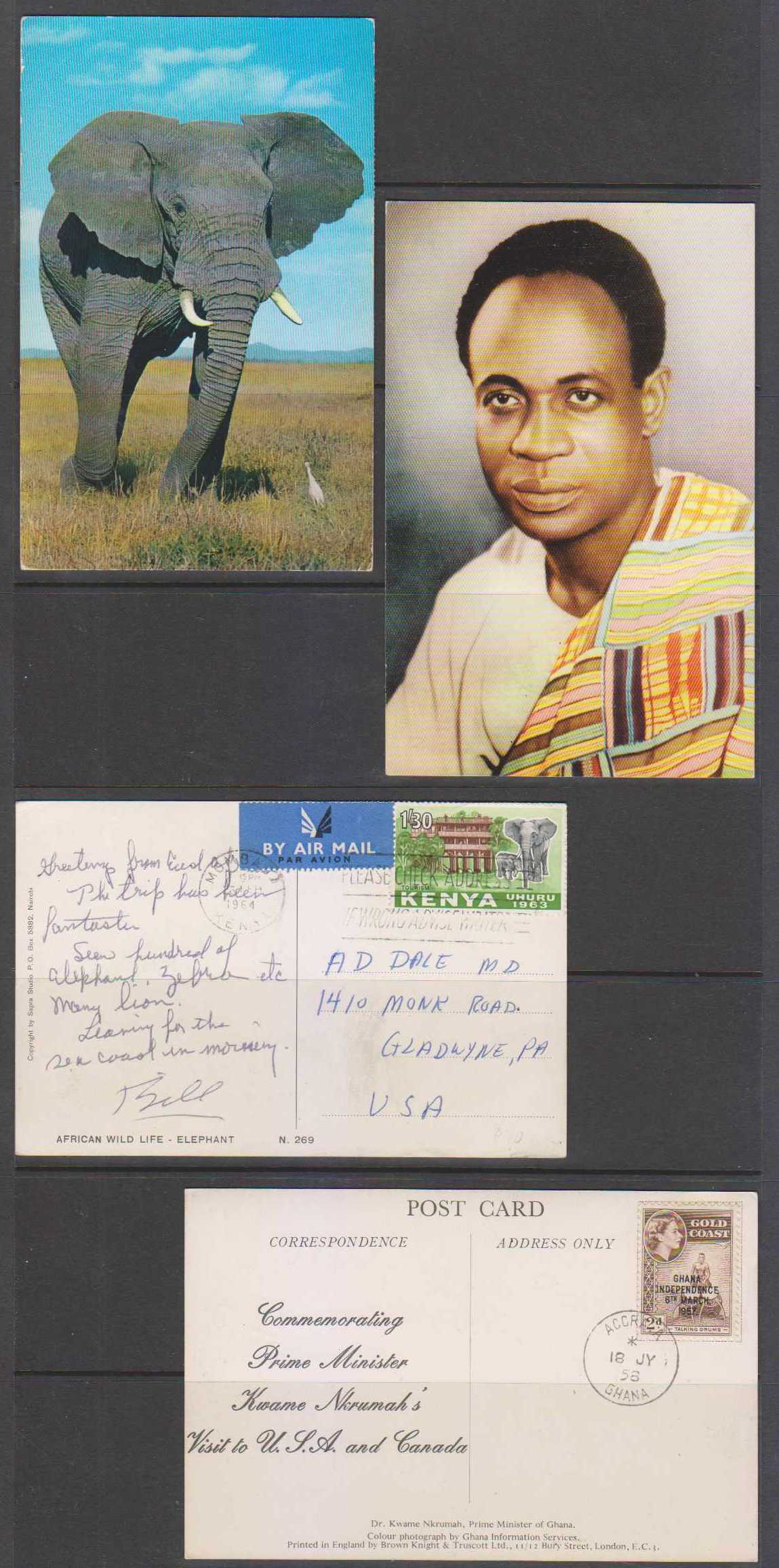 Great Britain — A substantial group of 55 covers, cacheted Fdc's, post cards, one unused aerogramme, etc