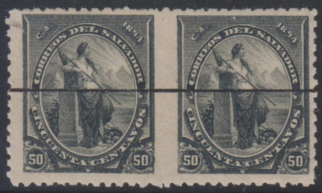 El Salvador 1894 — Liberty issue
