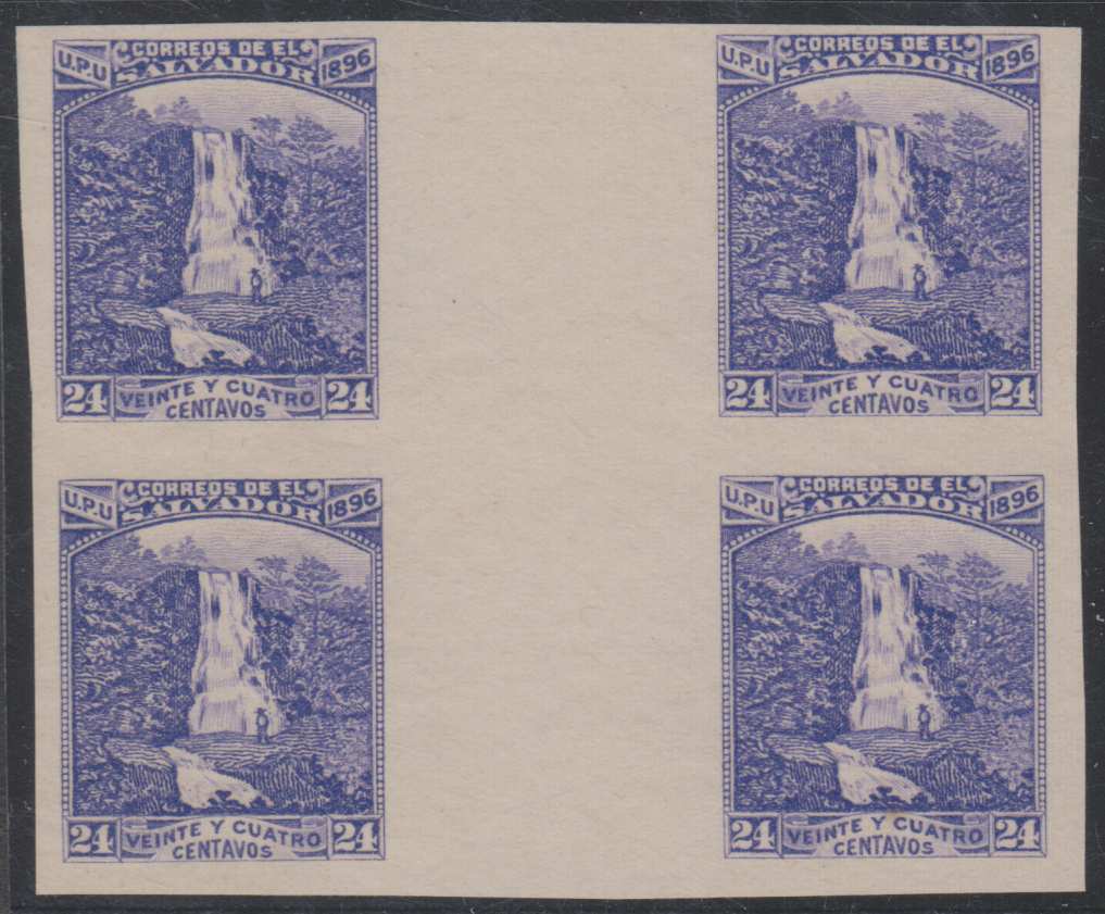 El Salvador 1896 — Waterfall