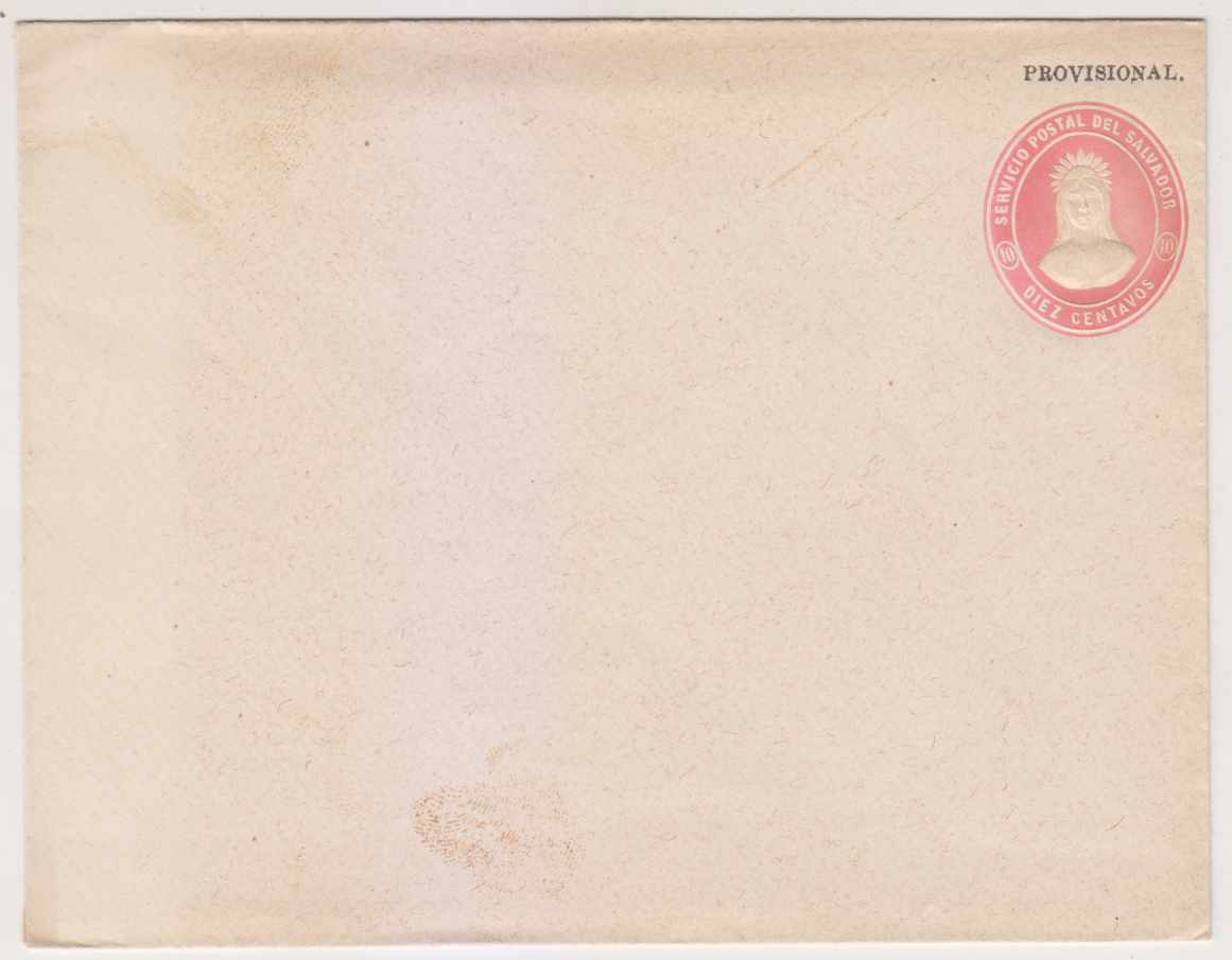 El Salvador 1888 — Envelope