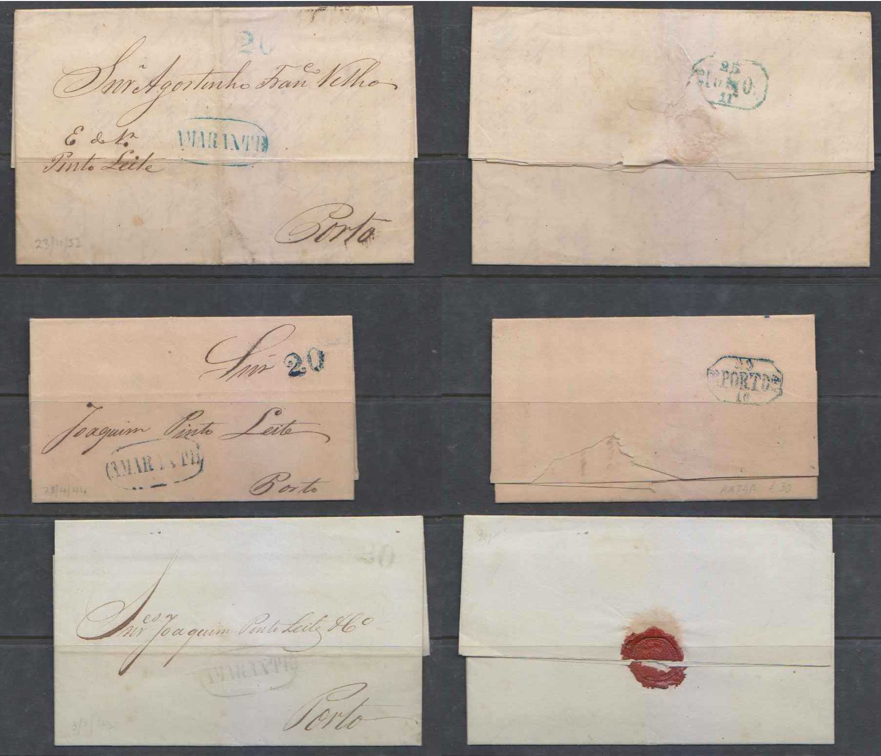 Portugal 1842 — Prestamps