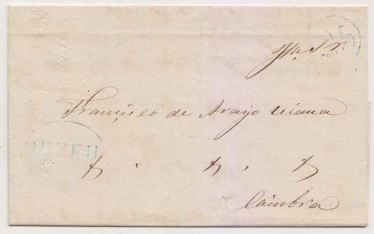 Portugal 1851 — (But docketed in 1837!)