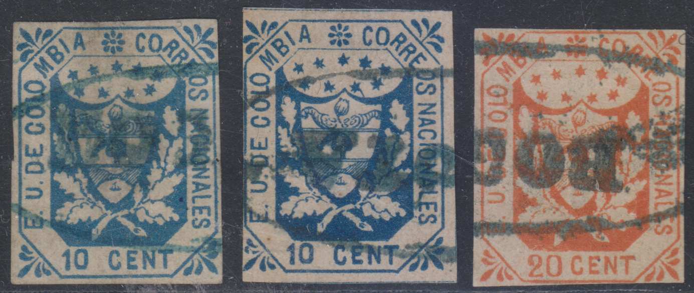 Colombia 1864 — Coat of Arms